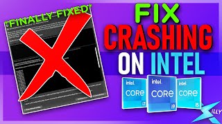 FIX CRASHING IN GAMES ON INTEL CPUS Guaranteed FIX  no more crashing [upl. by Yesiad460]