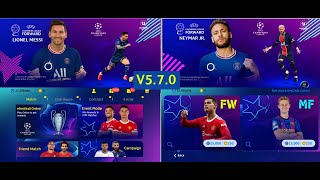 STS Uefa Champions League V570 Patch Of PES 2021 Mobile By Stranger Shafiul [upl. by Ynos]