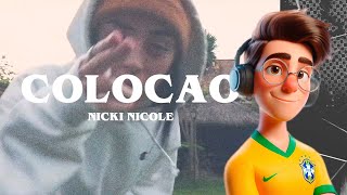 BRASILEÑO REACCIONA  COLOCAO  NICKI NICOLE [upl. by Kirk]