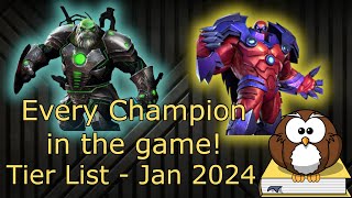 The Future of MCOC Tier Lists UPDATED  January 2024 [upl. by Luwana]