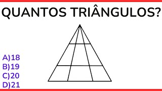 Quantos Triângulos Você Consegue Visualizar [upl. by Trofmoc634]