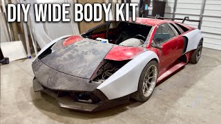 We Built A 1 of 1 Custom Wide Body Kit For My Lamborghini Murcielago [upl. by Ffoeg162]