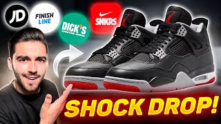 SNKRS SHOCK DROP COMING SOON Hit The Jordan 4 Bred Reimagined With This Method [upl. by Yorke]