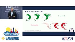 Dr Jeffrey Weitz discusses Factor XIXIa during the 32nd Congress [upl. by Yeliak]