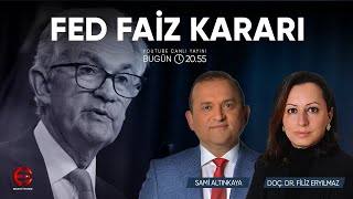 FED Faiz Kararı Powell Konuşması Canlı Yayın  Filiz Eryılmaz  Ekonomi Ekranı [upl. by Harahs]