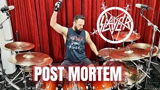 SLAYER  POSTMORTEM  BIG 4 DRUMMING  JON DETTE [upl. by Ahsilyt636]