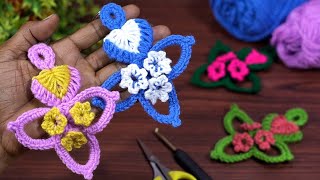 Wow Awesome 💗 I made a very easy 🌸 flower keychain  Lets watch it örgümodel [upl. by Maureen373]