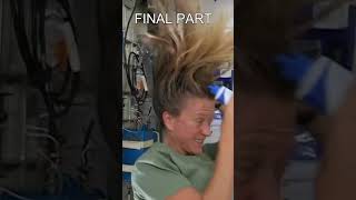 Karen Nyberg explains how they wash their hair in space FINAL [upl. by Anelaj251]