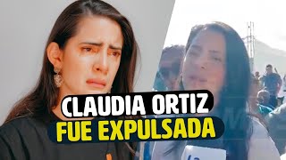 VETERANOS DE GUERRA EXPULSAN A CLAUDIA ORTIZ DE SU CONCENTRACIÓN 😂 [upl. by Mikahs]