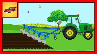 Desene Animate pentru Copii Tractorul la Ferma [upl. by Farra950]