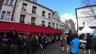 モンマルトル10km 2014  26ème Foulée du Tertre à Montmartre [upl. by Dasya433]