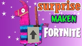 Leuke fortnite surprise maken Loot llama [upl. by Jenilee291]