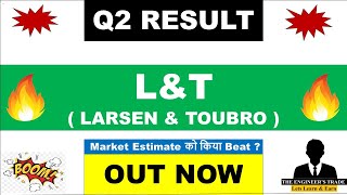 LampT Q2 Results 2025  LampT Results Today  lampt Share Latest News  Larsen and Toubro Results Today [upl. by Idnerb]