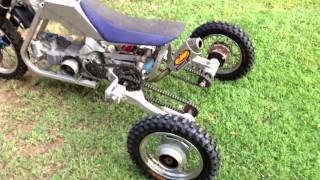 Tilting trike pit bike [upl. by Elatsyrc668]