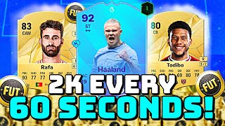 2K EVERY 60 SECONDS 🤑🤩🥶 Best EA FC 25 Trading Method EA FC 25 Sniping Filters amp Bulk bidding [upl. by Drawyah745]