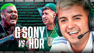 LA BATALLA del AÑO 💥 GSONY vs HDR LIGA BAZOOKA [upl. by Richards924]