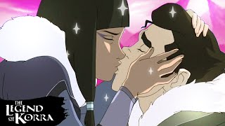 Every Kiss Ever in The Legend of Korra 😚  Avatar [upl. by Arutek]