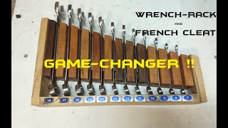 Best Wrench Organizer ever with French Cleat BONUS [upl. by Orsino]