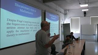 Marco Ruffino  Illocutionary Acts and the Ontology of Mathematics [upl. by Razaile]