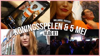 Koningsspelen BNNVARA amp Bevrijdingsfestival Overijssel 23  Vlog 81 [upl. by Mlawsky]