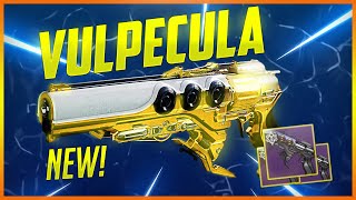 How To Get Vulpecula FAST amp EASY INSANE Stasis Handcannon Perks God Roll Guide  Destiny 2 [upl. by Flavian88]