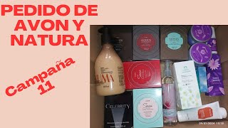 Abriendo pedido de Avon y Natura C11LanzamientosAvon Contigo y Natura avon natura pedido haul [upl. by Onilatac]