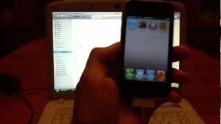 UNLOCKED IPHONE 3GS 61500 BASEBAND NO SERVICE FIX ON 511 [upl. by Aniryt]