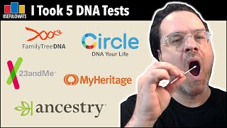 I Took 5 DNA Tests and Compared Them  Which One Is Best [upl. by O'Connell]