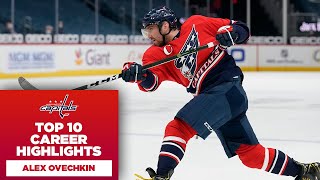 Top 10 Alex Ovechkin Highlight Reel Goals [upl. by Charmine]