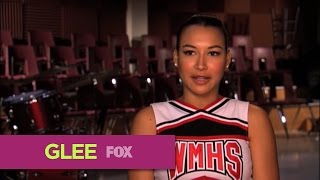 GLEE  A Moment of Glee Naya onHer Ideas for Santanas Future [upl. by Nelhsa]