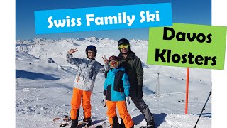 Ski Switzerland  Davos Klosters for Families [upl. by Maje]