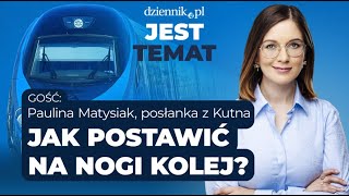 Paulina Matysiak rząd bardzo źle komunikuje projekt CPK  Jest Temat Dziennikpl  Piotr Nowak [upl. by Kial]