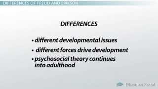 Differences Between Freud and Eriksons Approach to Psychoanalytic Theory Differences and Analysis [upl. by Yrocal]