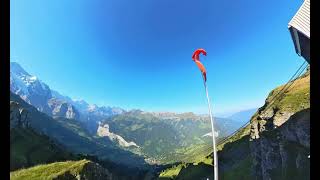 Männlichen zur kleine Scheidegg Berner Oberland Schweiz [upl. by Dougald]