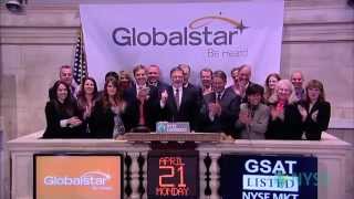 Globalstar Celebrates Listing of Common Stock on NYSE MKT [upl. by Suitangi]