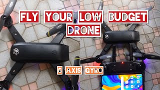 HOW TO PILOT YOUR LOW BUDGET DRONE6 AXIS GYRO DRONE [upl. by Nytsirhc]