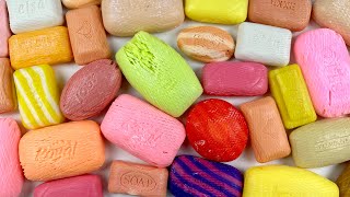 ASMR Carving soap diamonds Soothing cutting soap 🧼 ASMR Soap [upl. by Rem864]