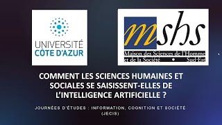 Comment les sciences humaines et sociales se saisissentelles de lintelligence artificielle [upl. by Hy]