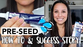 PRESEED REVIEW amp HOW TO 💦 PRESEED SUCCESS STORY  TTC TIPS [upl. by Etnuahs]