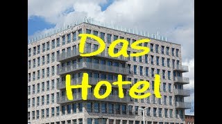 Learn German Das Hotel [upl. by Caughey91]