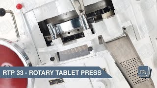 RTP 33 Rotary Tablet Press Machine  Pill Press Machine [upl. by Bible677]