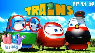 Desene animate pentru copii 🚂 Trenuletele Ep 2130  HeyKids [upl. by Alohs]