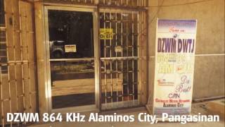 DZWM 864 KHz Alaminos City Pangasinan Signon March 2014 [upl. by Senior566]