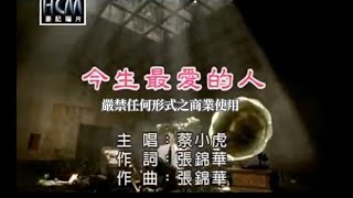 蔡小虎今生最愛的人官方KTV版 [upl. by Elrahc228]