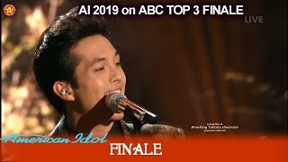 Laine Hardy “Jambalaya”by Marc Williams  American Idol 2019 Finale [upl. by Ardnaxila]