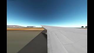 B777 Take Off Wing View [upl. by Eirene]