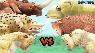 Prehistoric Beast Battle S2  SPORE [upl. by Jacobba]