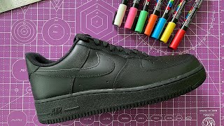 Customizing Nike Airforce 1s ✈️ [upl. by Gregorius]