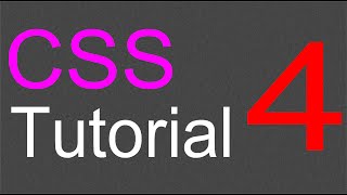 CSS Layout Tutorial  04  Adding the main content section [upl. by Aivun714]