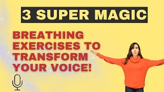 3 Magic Breathing Exercises That Will Transform Your Singing Voice [upl. by Necyla]